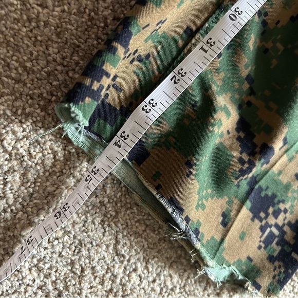 Military Issue woodland digital camo cargo pants M - Picture 7 of 7